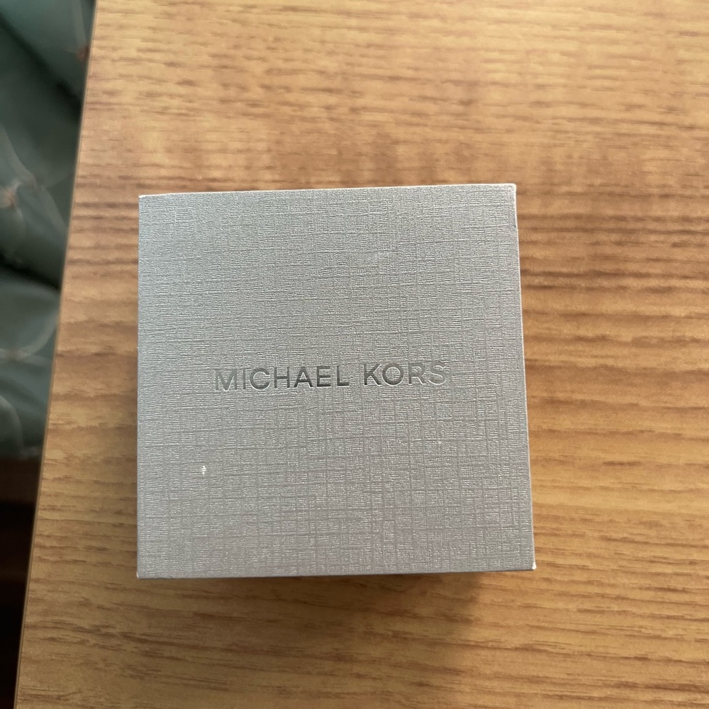 Michael Kors Textured Silver Gift Box